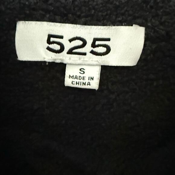 525 Revolve Mock Neck Long Sleeve Black Sweater Womens Size Small - Picture 7 of 10